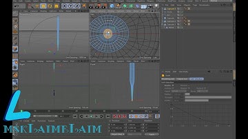 Cinema 4D tutorial Umbrella modeling