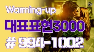 [영어쉐도잉]대표표현3000 #994-1002