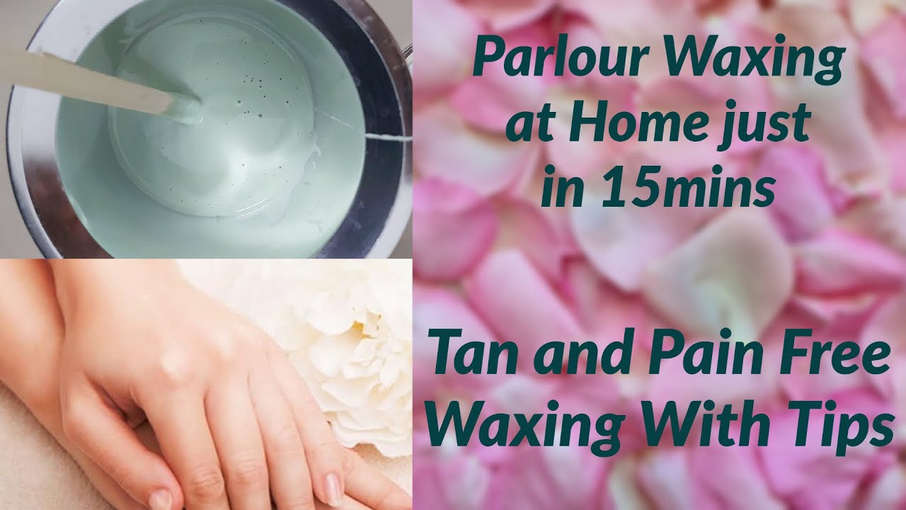Waxing at home Parlour style waxing at home Save money with home parlour painfree