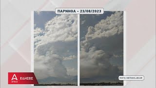 Οι Καιρικές Συνθήκες Στα Πύρινα Μέτωπα Attica Tv