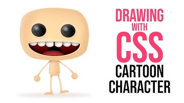 Drawing a cartoon character with CSS