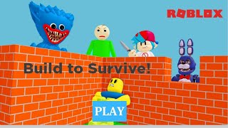 Roblox Build To Survive Family Play Time Npegaming