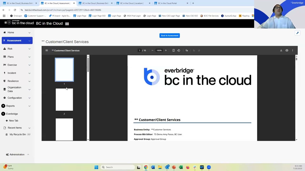 Evolve your BC Program with BC in the Cloud