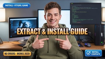 Bestanden uitpakken en een game installeren 2025 (FitGirl Repack)
