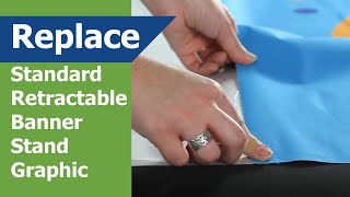 How to Replace the Roll Up Basic Graphic - Vispronet