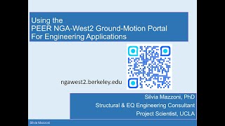 Using the NGA-West2 Ground-Motion Portal for Engineering Applications. Part 1: The Target Spectrum
