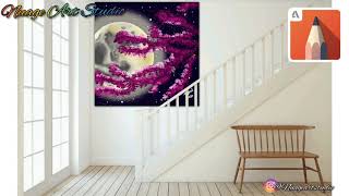 Anyone Can paint  this  |||Autodesk sketchbook tutorial on Samsung Galaxy Tab s6 screenshot 5