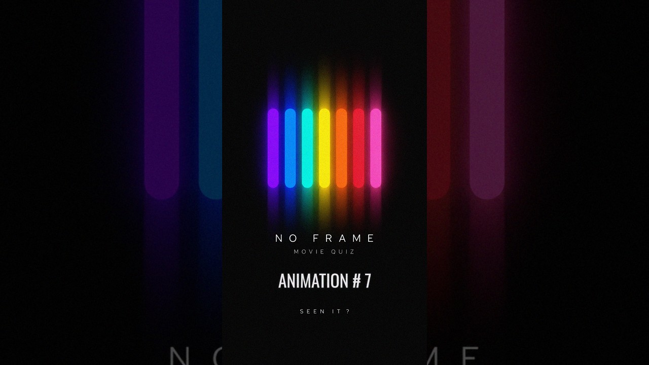 Can You Guess The Movie From The Colors? 🎬 | Animation #7