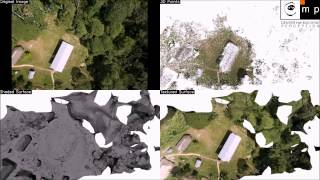 3D topographic map, Aerospace Systems research
