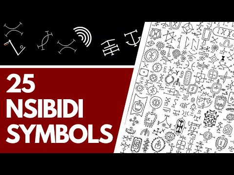 Learn Nsibidi Script – 25 Symbols