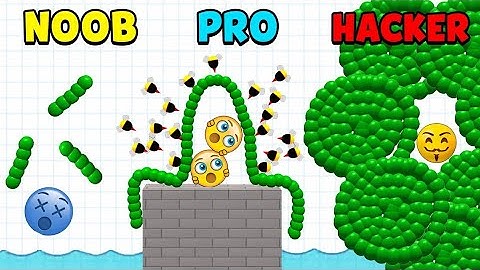 NOOB VS PRO VS HACKER - (PROTECT BALLS)