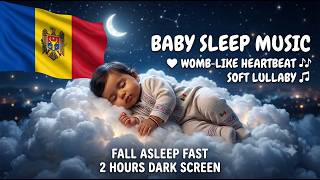 Womb Like Heartbeat & Soft Lullaby for Babies to Fall Asleep Fast (2 Hours, Dark Screen) screenshot 3