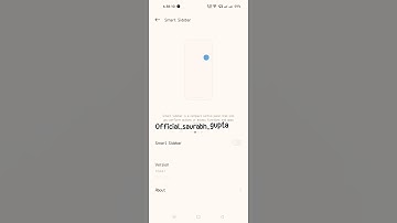 new setting for realme 7 Smart sidebar full video in short. official_saurabh_gupta_100k