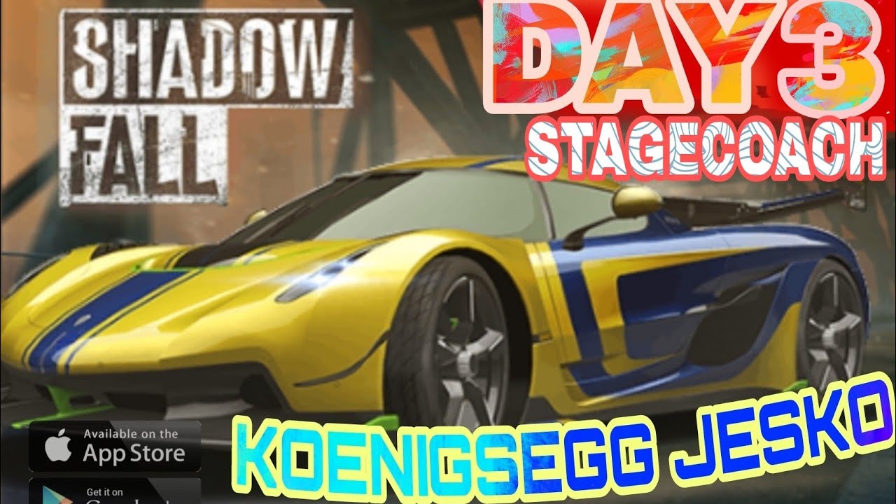 NEED FOR SPEED NO LIMITS : DAY 3 / STAGECOACH EVENT / SHADOW FALL / ANDROID GAMEPLAY MAX GRAPHICS 😇😎