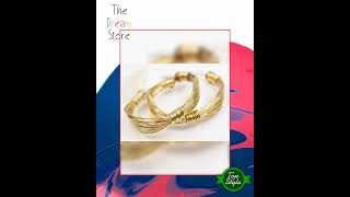 Sculptural Yellow Gold over Sterling Silver Curve Dangle Earrings, Refined 13.4g