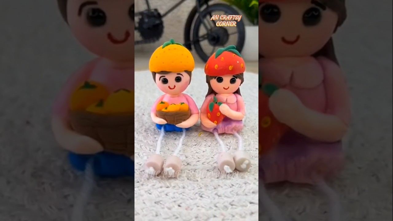 Diy cute doll charm making✨🪄🧚 