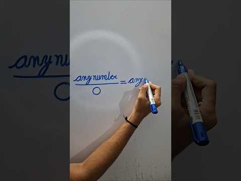 Any number ÷