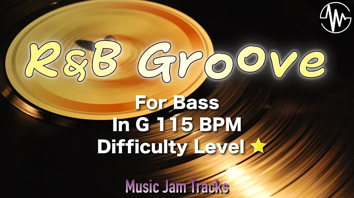 R&B Groove Jam for【Bass】G Major BPM115 | No Bass Backing Track