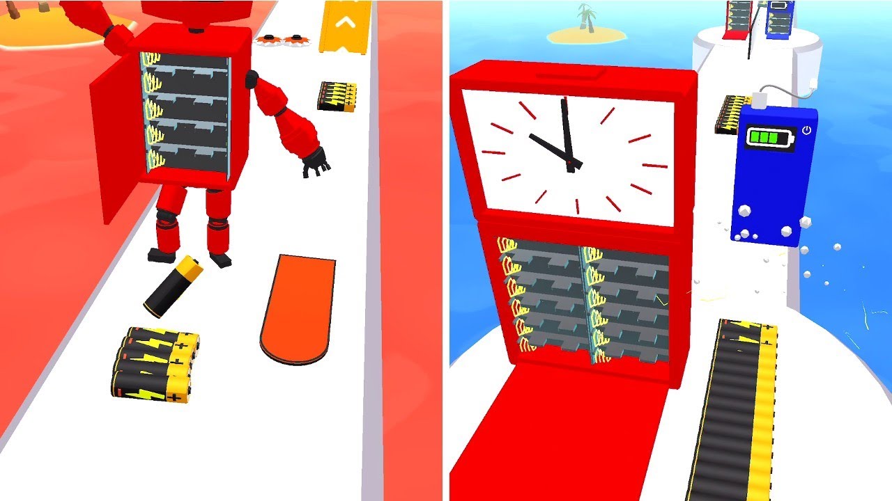 Battery Run 3D All Android IOS Levels walkthrough Gameplay lvl 25-26