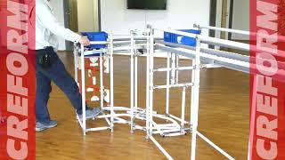 Flow rack with single box isolating function