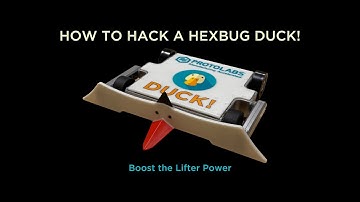 How to Hack the Lifter on Your HEXBUG DUCK! BattleBots Toy