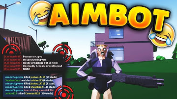 So I Made The Whole Server Think I Used AIMBOT in Strucid...(Roblox)