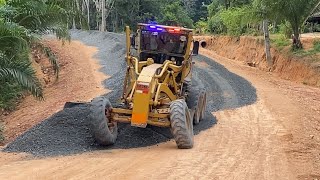 Grader CAT 140H VHP เกลี่ยหินคลุก