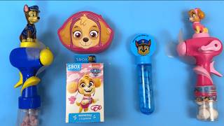 Satisfying Paw Patrol Candy ASMR 🚓 | Hubba Bubba, Chupa Chups & Mystery Egg Unboxing 🍬🎁 screenshot 4