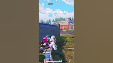 AWM Moving Car Headshot 💥 #shorts | Pubg Rock Official❣️