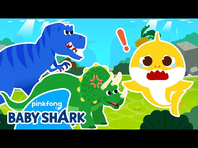 [TOP 3] Baby Shark Dinosaur Stories | +Compilation | Peekaboo & Hide and Seek | Baby Shark Official class=