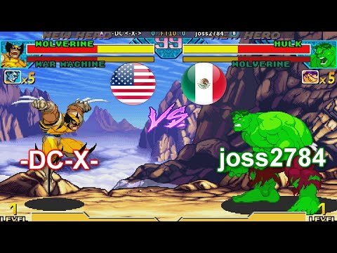 Marvel vs Capcom - -DC-X- vs joss2784 FT10