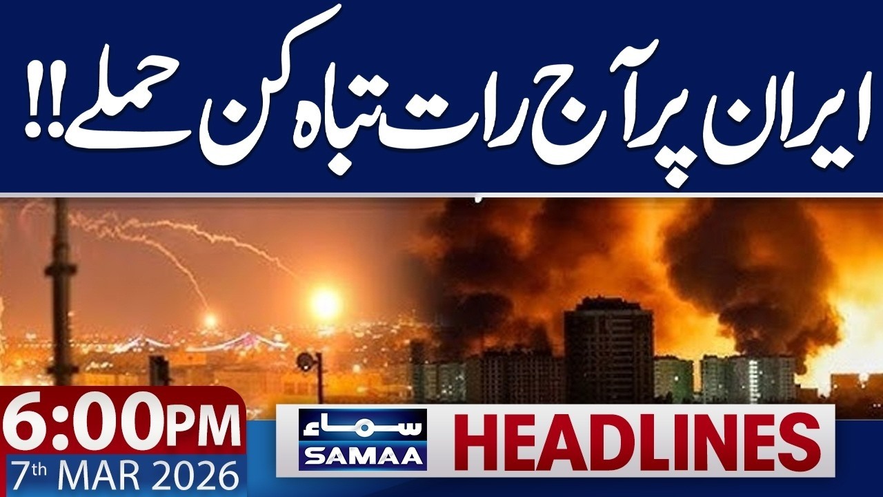 Trump Warns Iran | Iran US Israel War | 06 PM News Headlines | 07 Mar 2026 | Samaa News