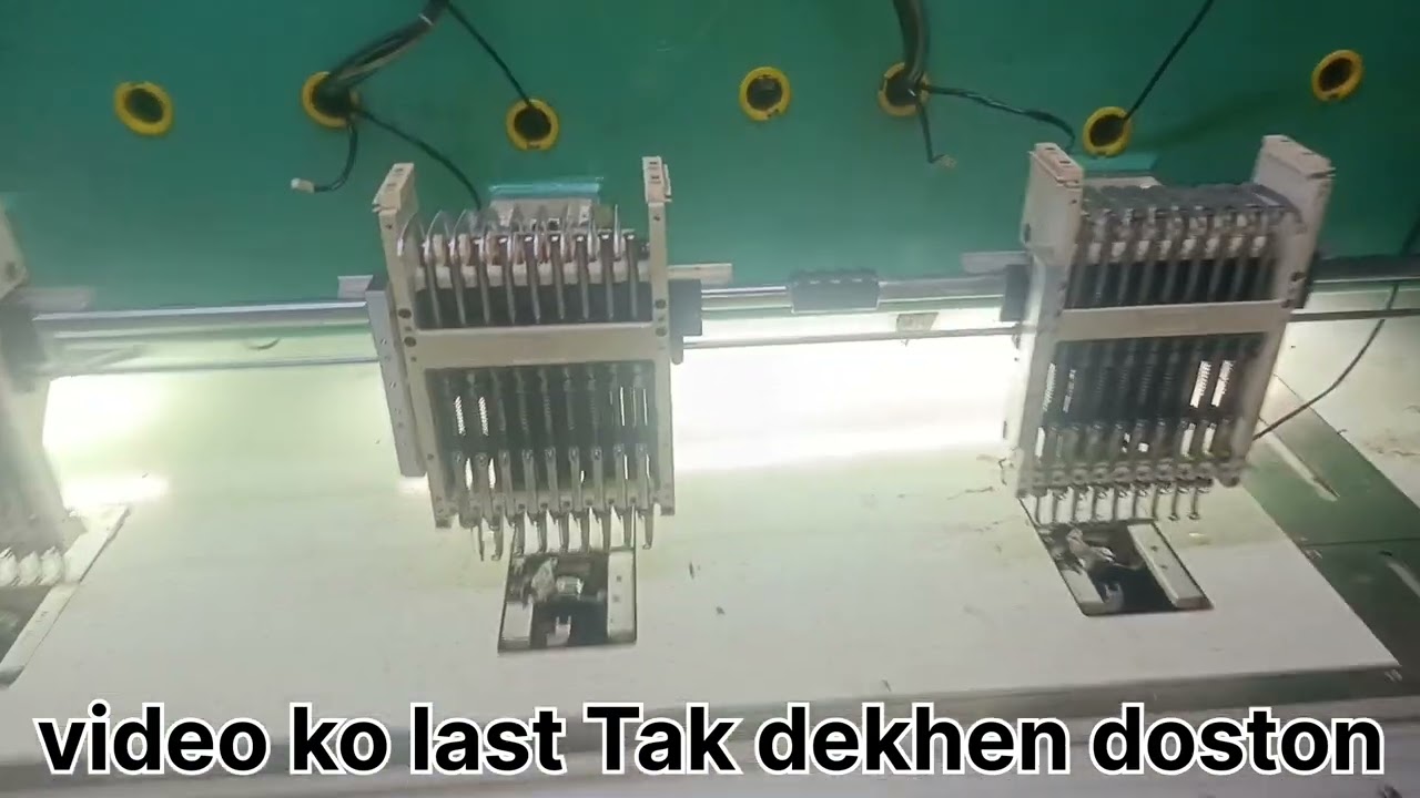 high speed embroidery machine ki service kaise karen dolphin youme Unix Liberty HWF hop lallantop