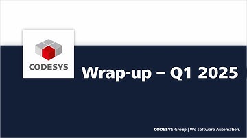 CODESYS Wrap-up | Q1 2025 | English | Improvements in CODESYS Git, CODESYS Installer and more