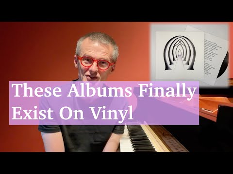 These albums finally exist on vinyl! 😊 #piano