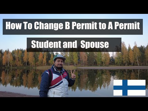 How to Change Temporary Residence (B) to Work permit (A) - Spouse Related [English]