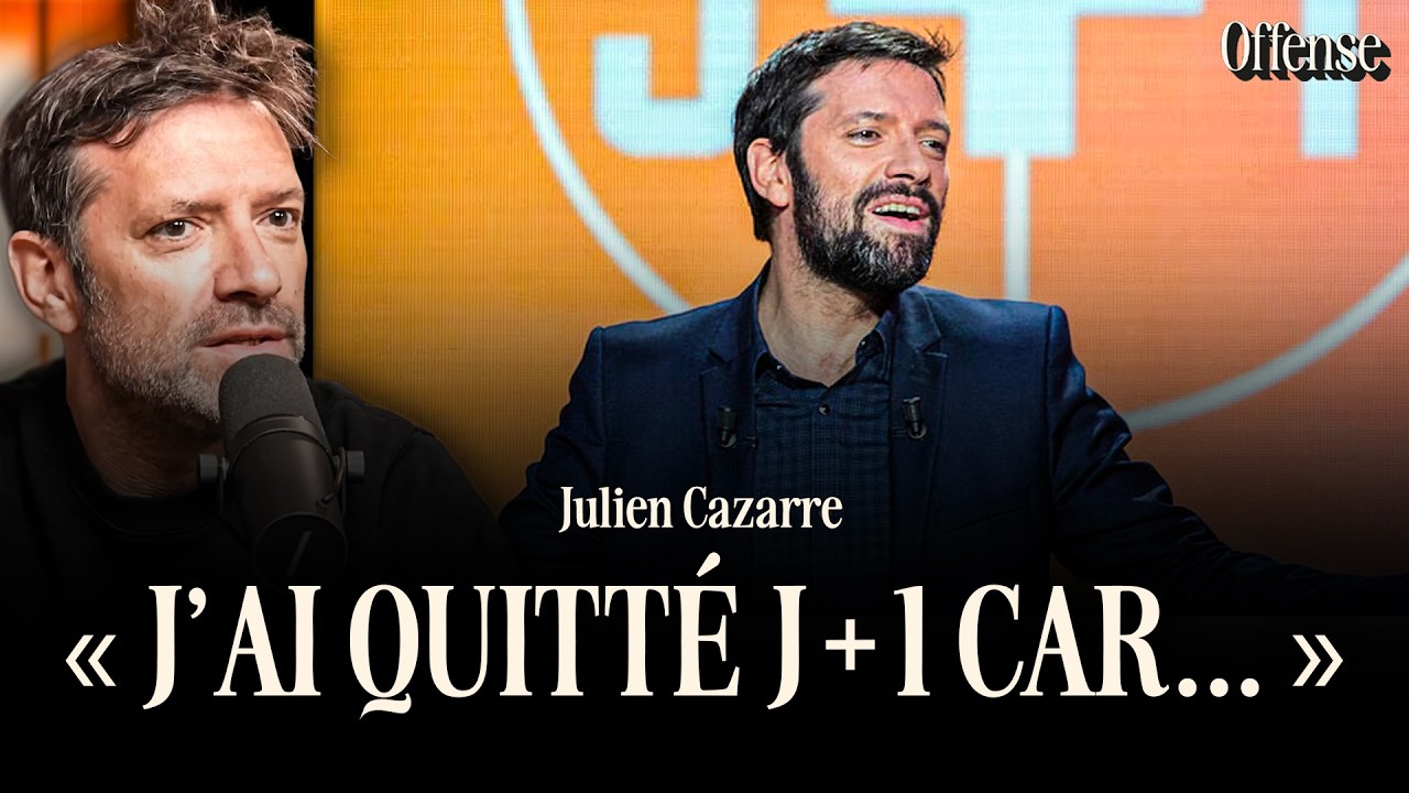 HUMOUR, RÉSEAUX SOCIAUX, J+1 : JULIEN CAZARRE SANS TABOU ! Offense