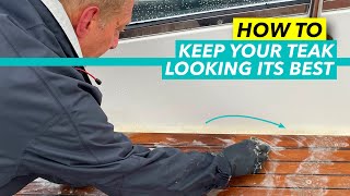 How to clean teak | Top tips for keeping your boat’s decks pristine | Motor Boat & Yachting