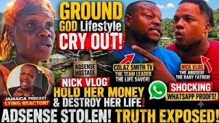 GROUND GOD CRIES OUT! Nick Vlog EXPOSED Colaz Smith TV STEPS IN And Defend Ground God YouTube Money