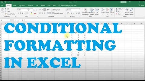 Tagalog Microsoft Excel Tutorial | Conditional Formatting | MichelleAntonette TV
