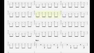 Eagles Bass Tabs - Already Gone
