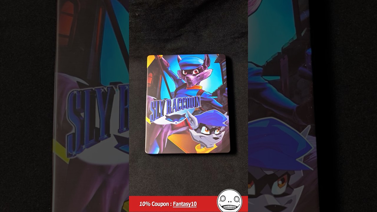 Sly Cooper Collection Retro Limited Edition Steelbook | FantasyBox