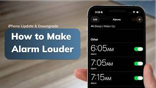 How to Make Alarm Louder on iPhone? | Fix LOW Alarm Sound Volume screenshot 5