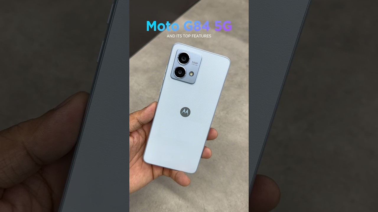 Introducing the Moto G84 5G and it's TOP FEATURES