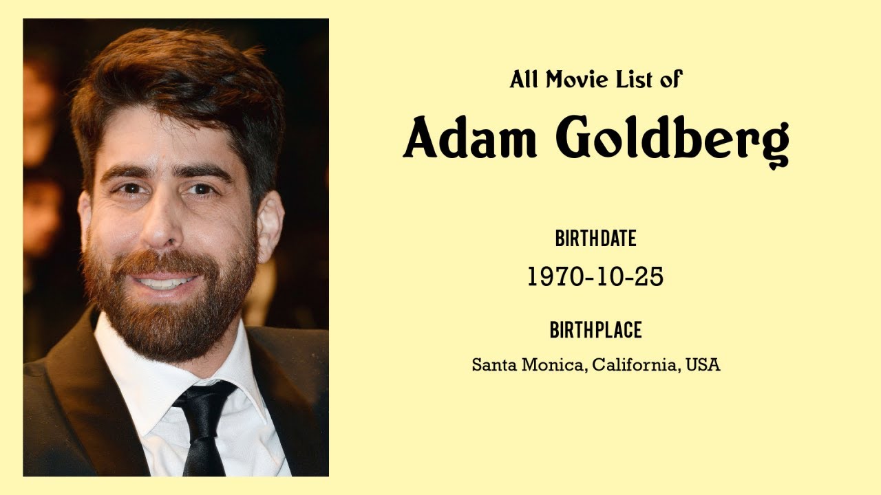 Adam Goldberg Movies list Adam Goldberg| Filmography of Adam Goldberg