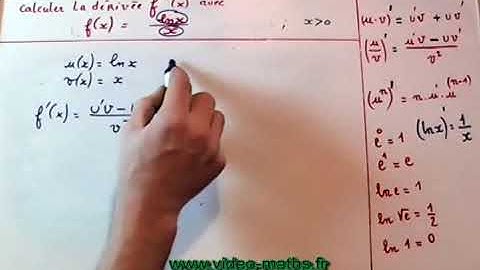 Dérivation d
