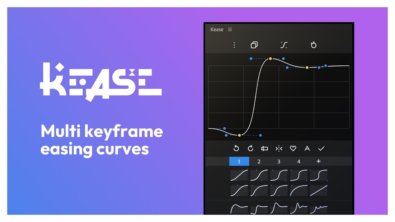 Kease Main Features Explained | After Effects Easing Curves - YouTube