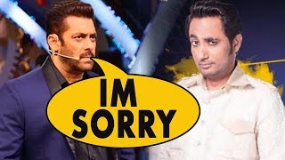 Bigg Boss 11: Salman Khan Apologises To Zubair Khan’s Demand For An Apology!