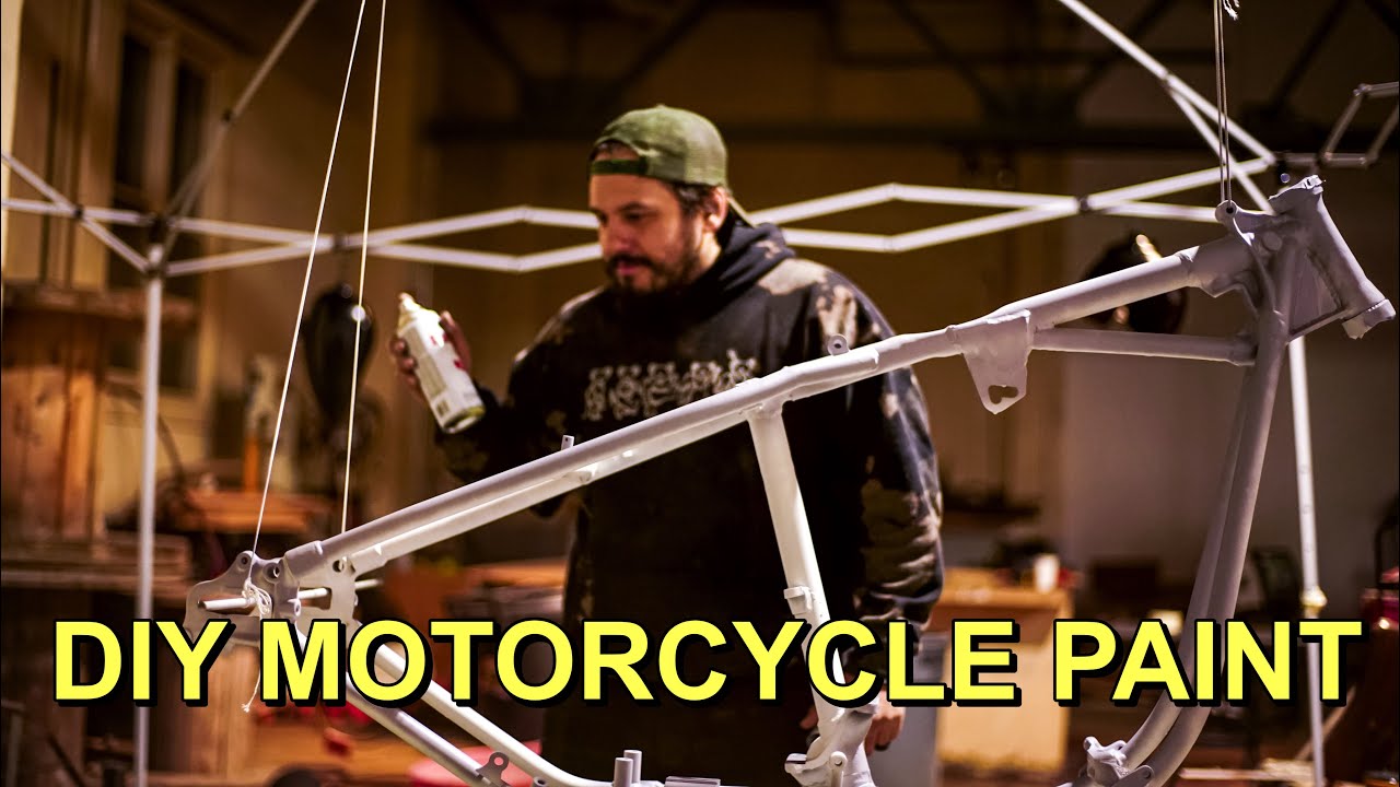 DIY Motorcycle paint job YouTube