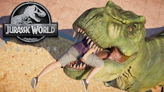 Humans vs All Carnivore Dinosaurs - Jurassic World Evolution | Return to Jurassic Park
